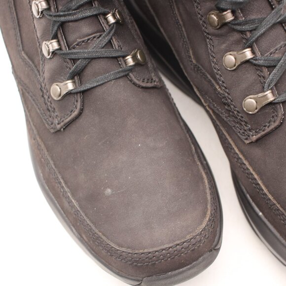 MBT Kitabu High Lace up Boot Men's Size 12-12.5 Black Leather Shoes 400303-03 - Picture 9 of 9